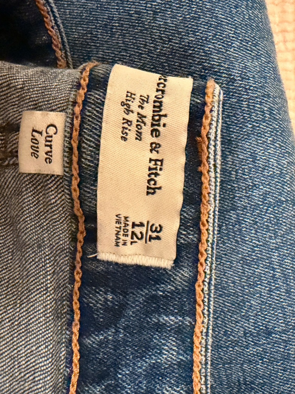 Curve Love Abercrombie & Fitch Mom Jeans